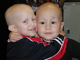 josh and camden hugging